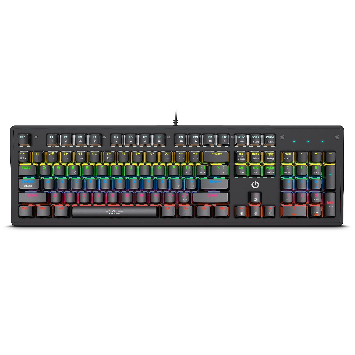 TECLADO MECÁNICO ENKORE KINGDOM ENK 1001