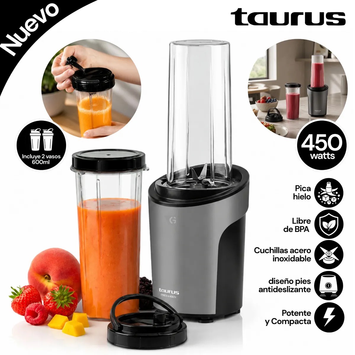 LICUADORA PERSONAL TAURUS