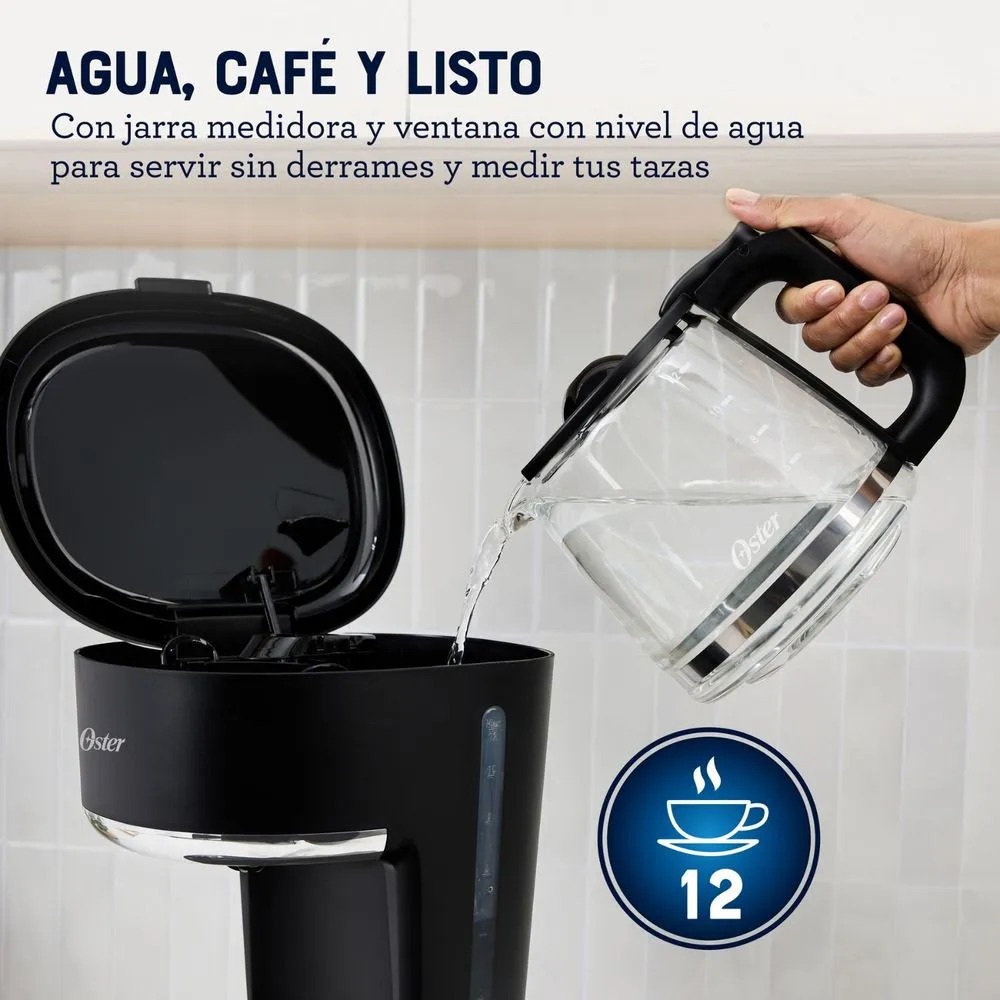 CAFETERA PROGRAMABLE 12 TAZAS - OSTER