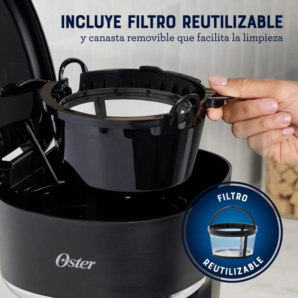 CAFETERA PROGRAMABLE 12 TAZAS - OSTER