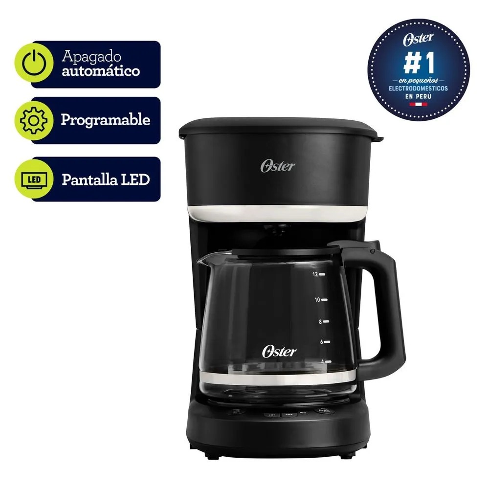 CAFETERA PROGRAMABLE 12 TAZAS - OSTER