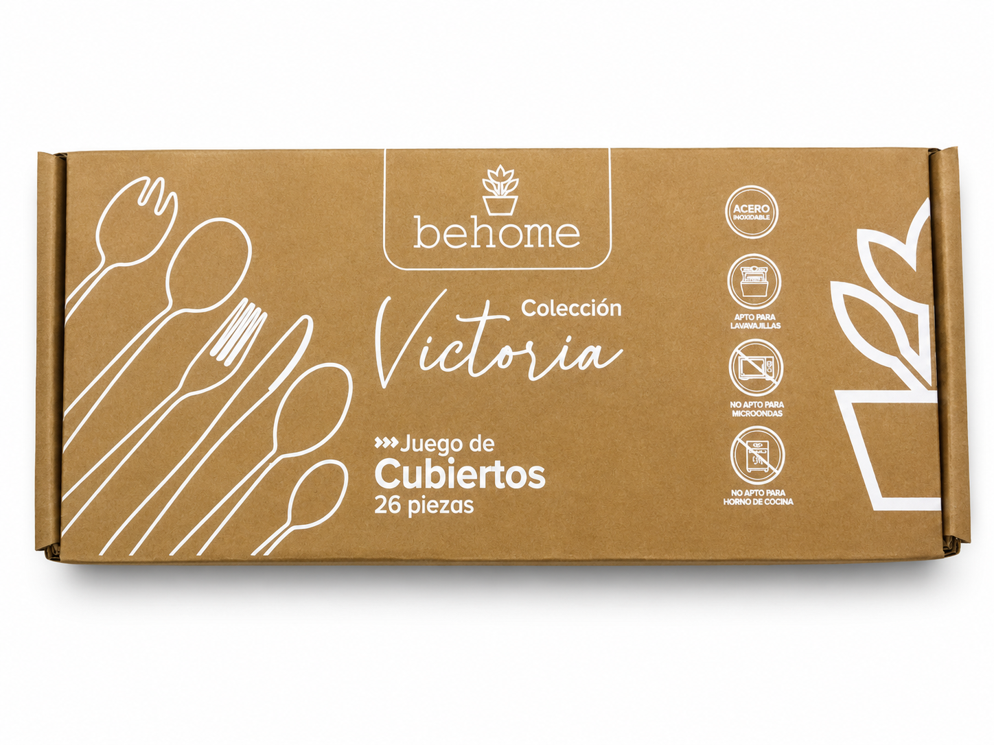 SET DE CUBIERTOS 26 PIEZAS BEHOME