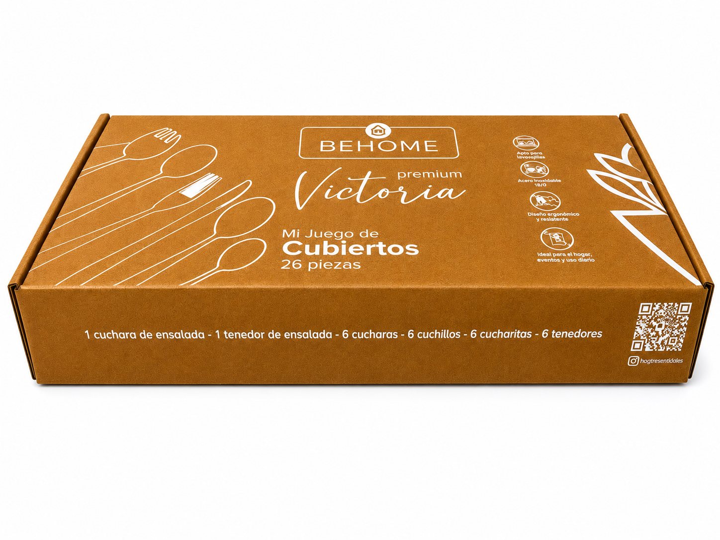 SET DE CUBIERTOS 26 PIEZAS BEHOME