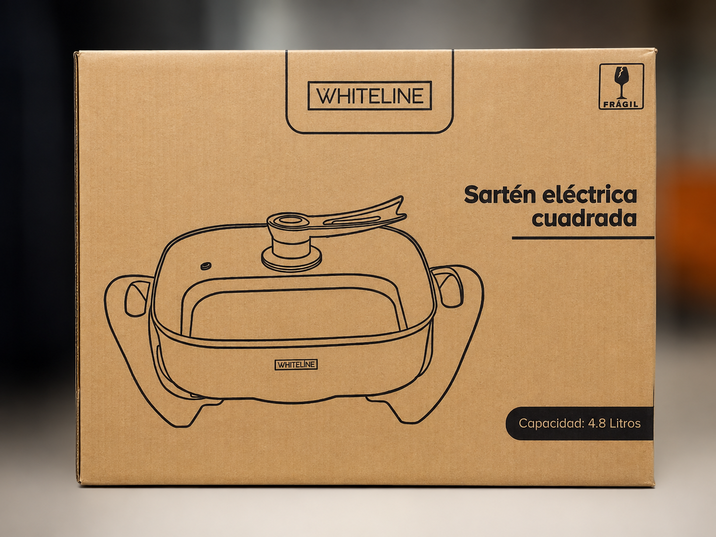 SARTÉN ELÉCTRICA CUADRADA - WHITELINE