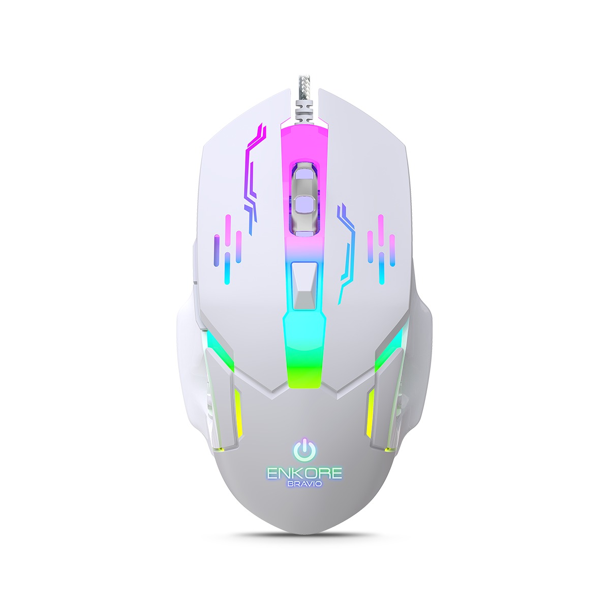 MOUSE GAMER ENKORE BRAVIO - EKM 313W